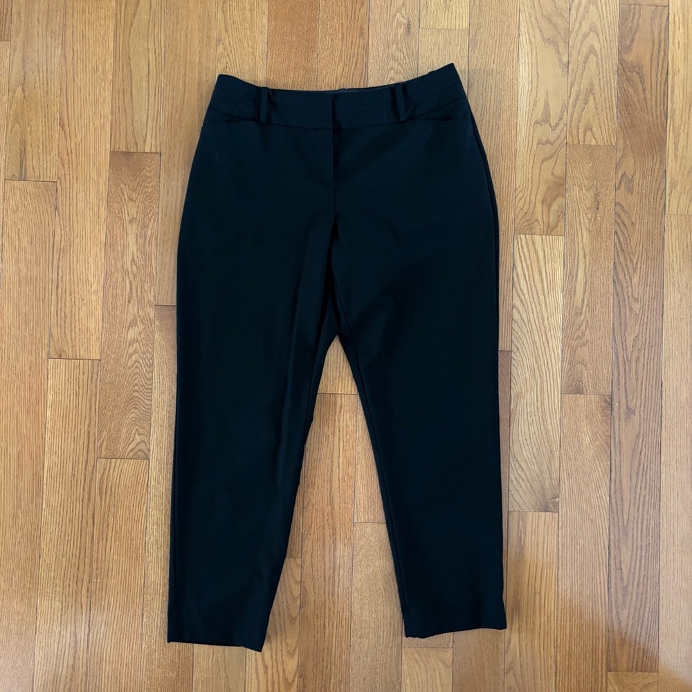 The Limited Black Cropped Ankle Pants